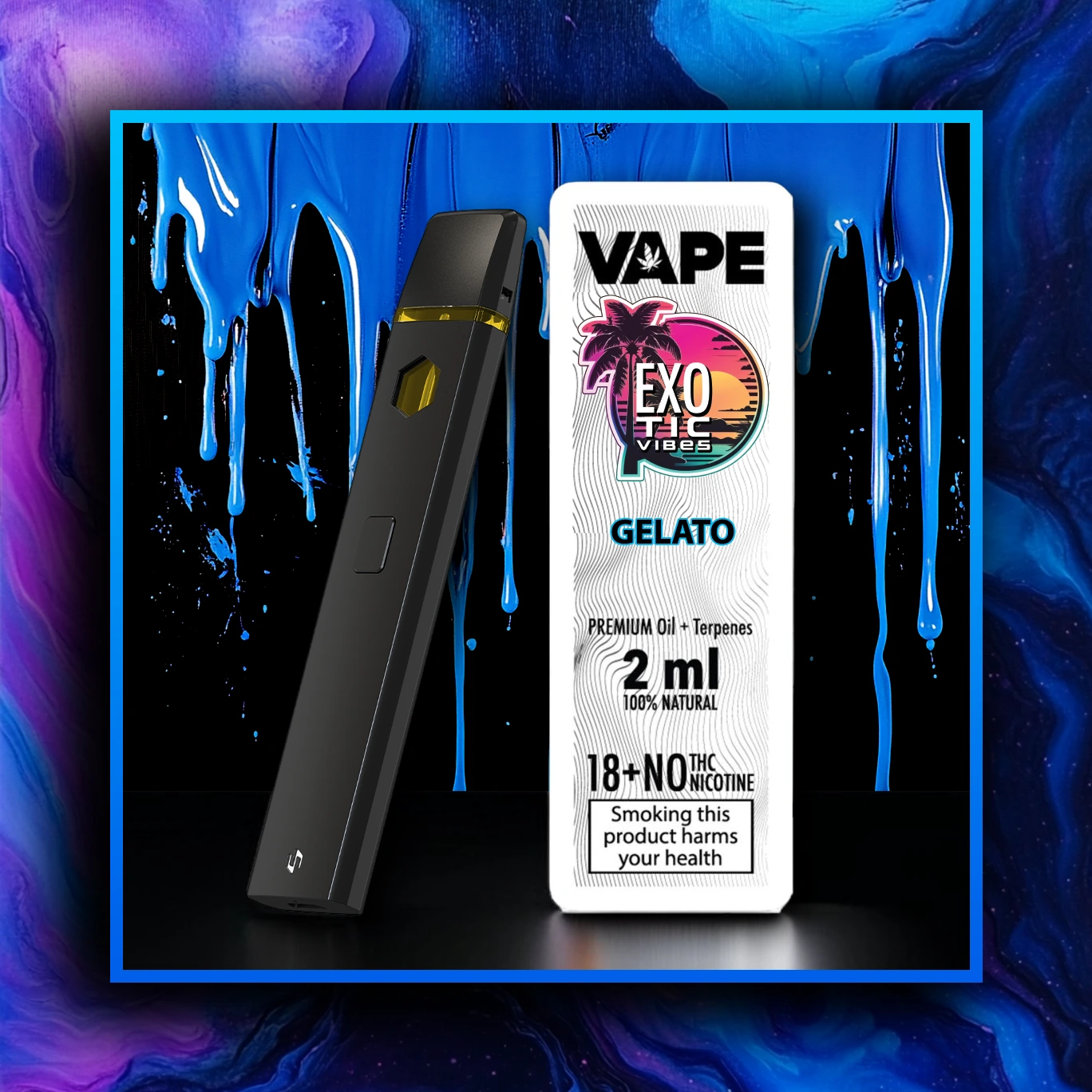 Gelato HHC Premium Vape - 2.00 ml. HHC