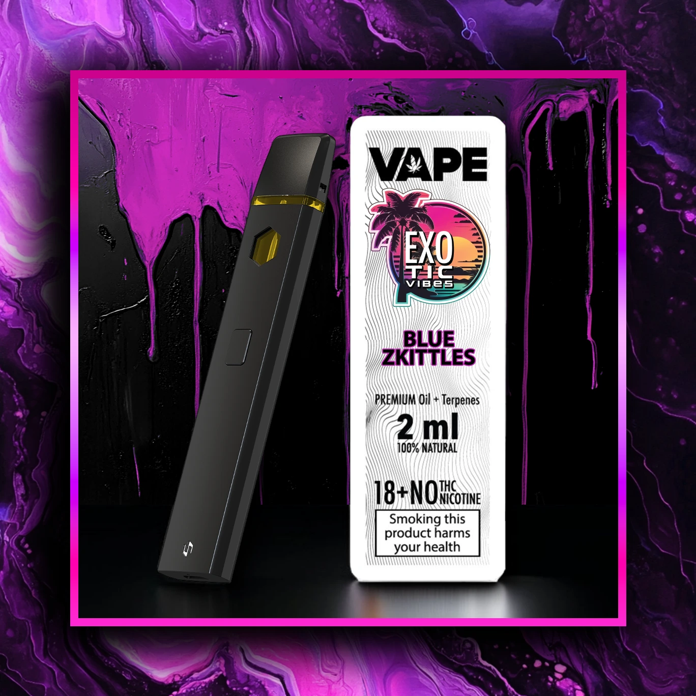 Blue Zkittles HHC Premium Vape - 2.00 ml. HHC