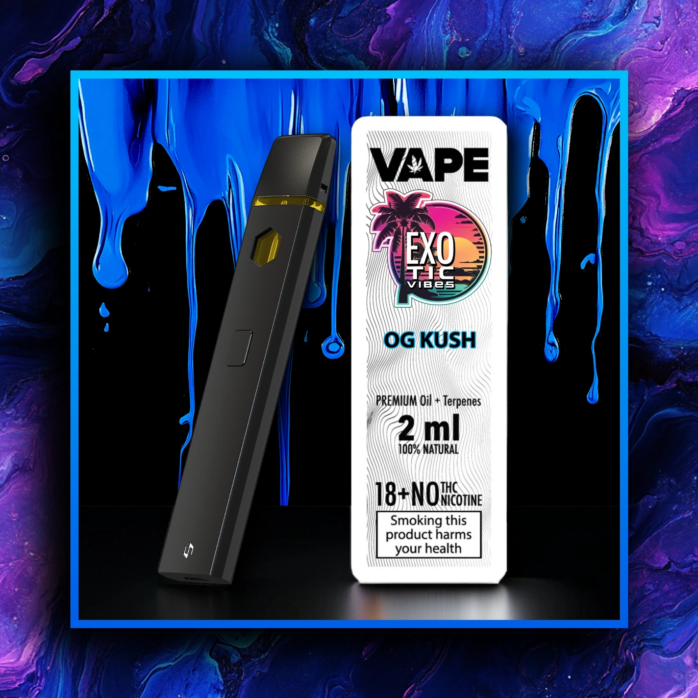 OG Kush CB9 Premium Vape - 2.00 ml. CB9